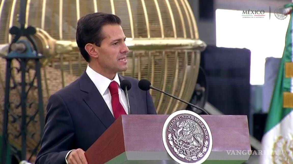 Fuerzas Armadas, columna vertebral del México institucional: Peña Nieto