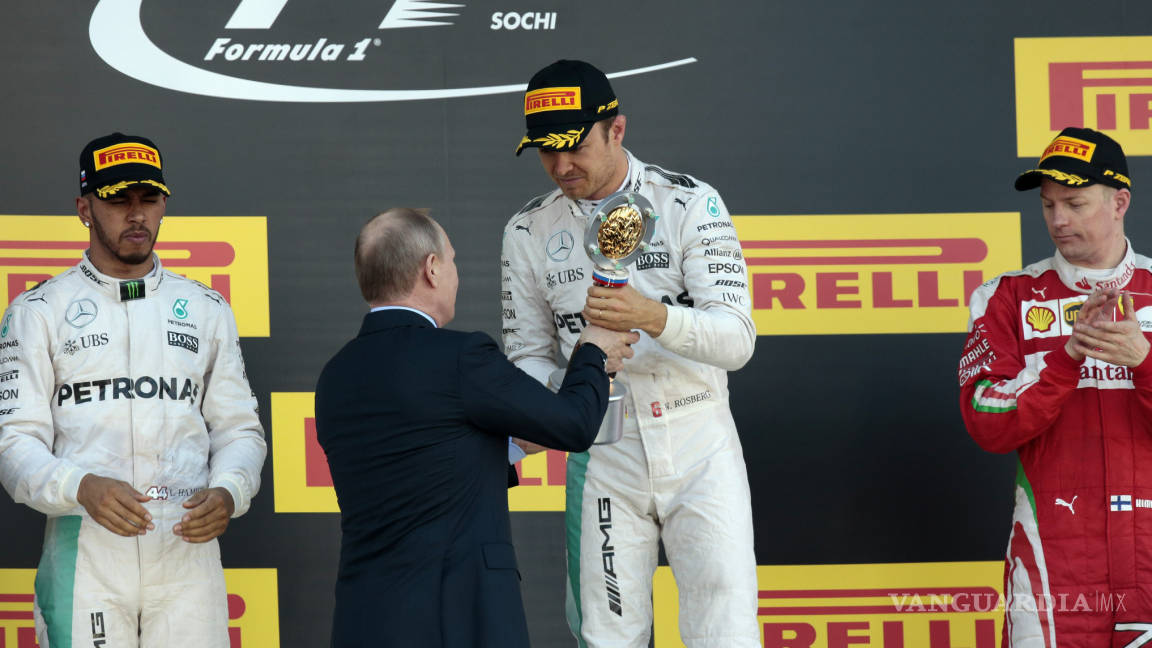 Rosberg gana el Gran Premio de Rusia seguido de Hamilton