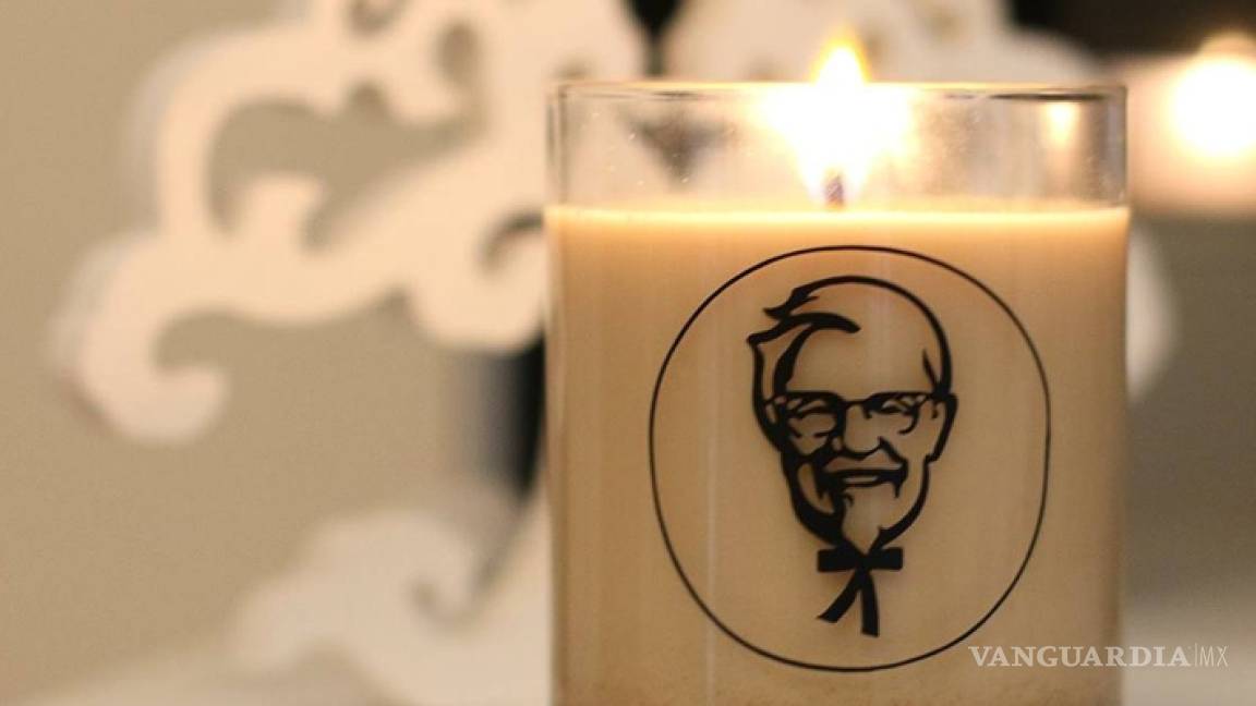 Llega el aroma de KFC a tu hogar... en una vela perfumada