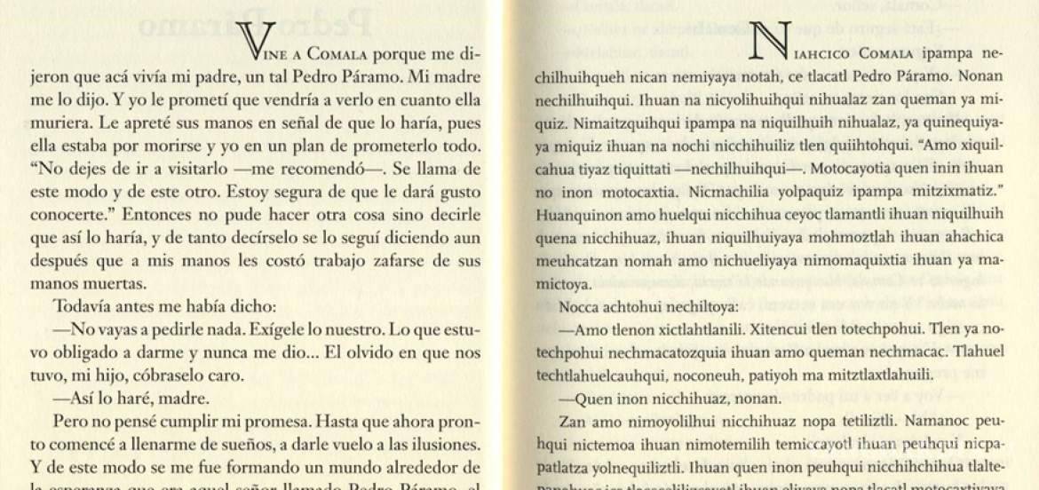 $!Presentan novela “Pedro Páramo”, de Juan Rulfo, en náhuatl