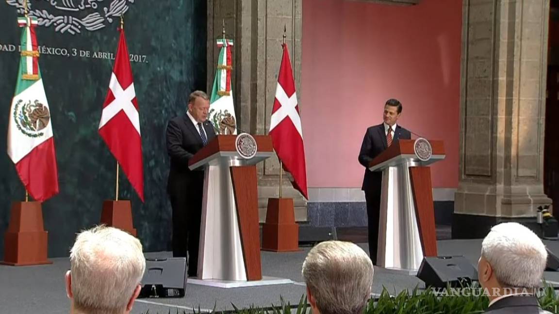 Peña Nieto fortalece lazos económicos con Dinamarca