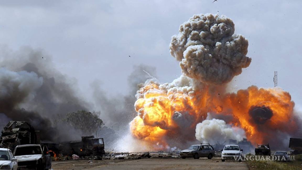 Asesinan a más de 140 personas en base aérea en Libia