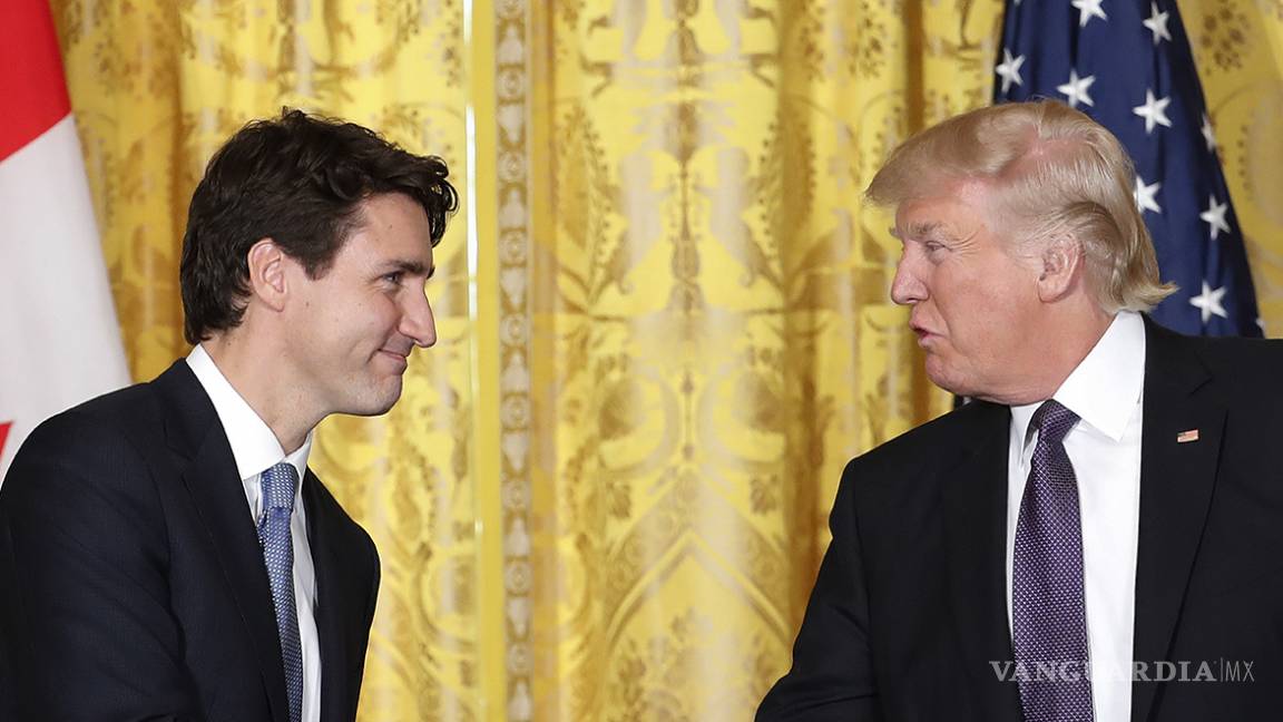 Trudeau y Trump se telefonean para tratar temas fronterizos