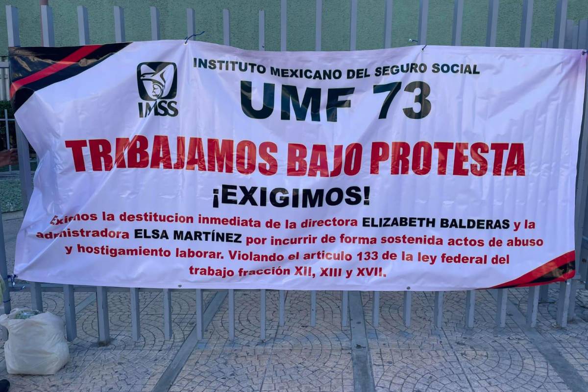 Protesta Personal M Dico En Umf Del Imss En Saltillo Piden