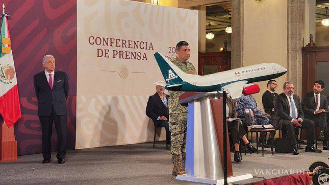 La nueva Mexicana de Aviación recibirá inversión de 4 mil mdp: Sedena