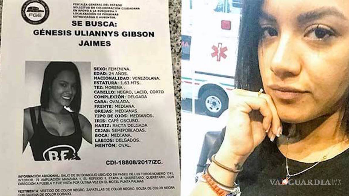 Venezolana desaparecida en Puebla es encontrada muerta en un hotel de la CDMX