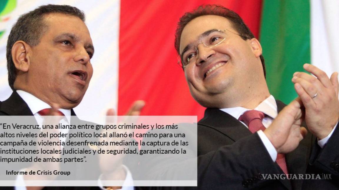 Herrera y Duarte llevaron a Veracruz hacia la violencia y corrupción: Informe