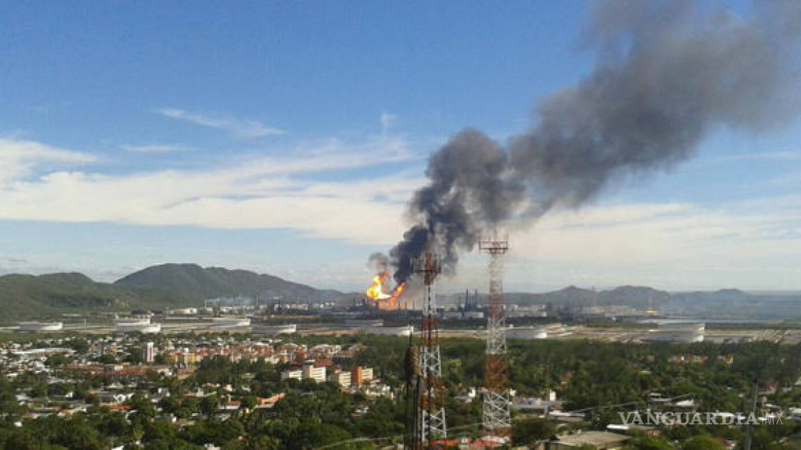 Reportan explosión en refinería de Salina Cruz, Oaxaca