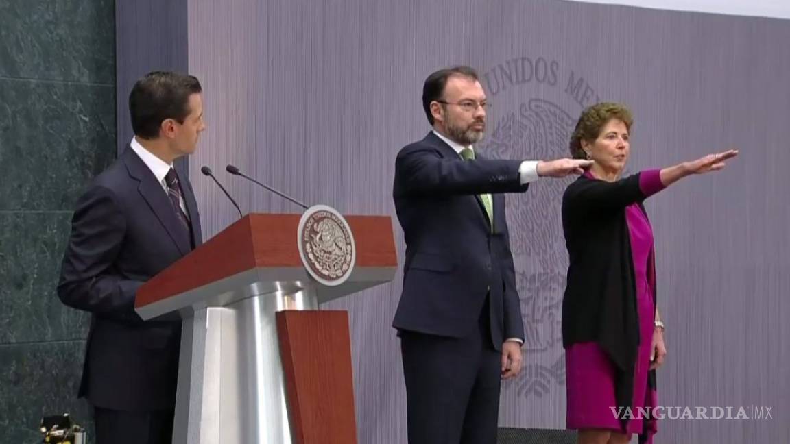 Vuelve Videgaray al Gabinete; Peña Nieto lo nombra Canciller