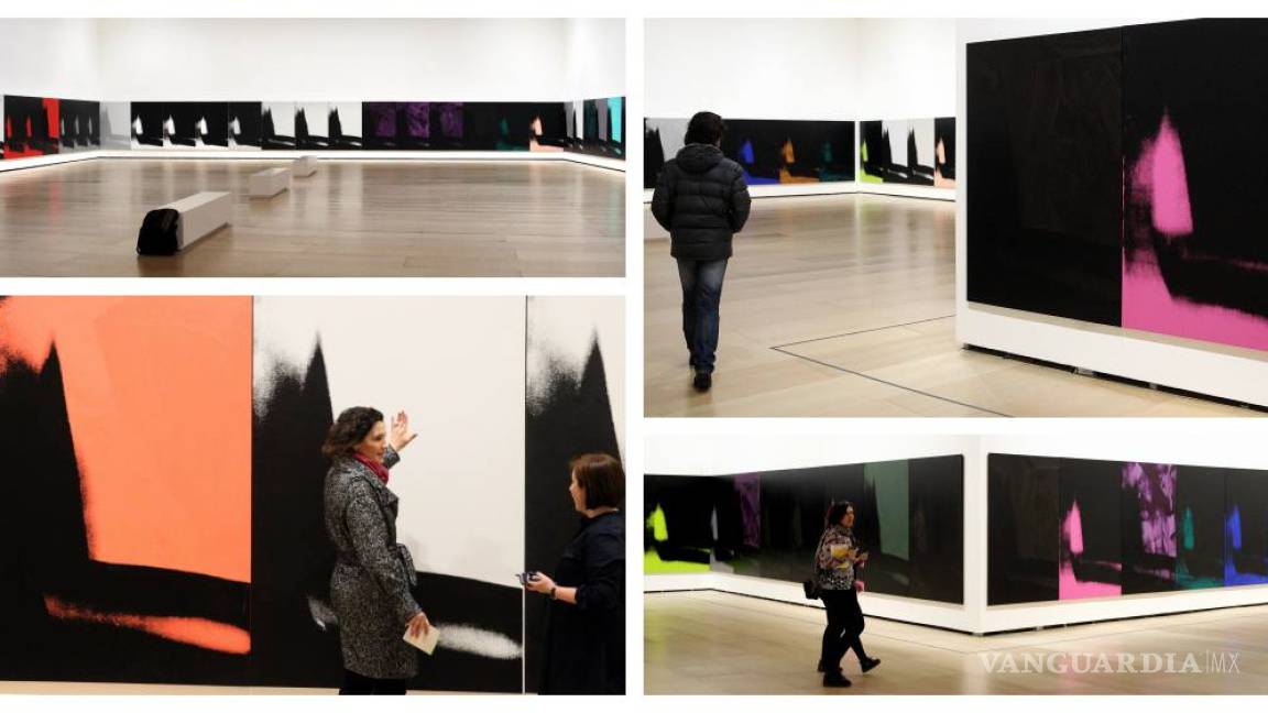 &quot;Shadows&quot; de Andy Warhol se exhibe en el Guggenheim Bilbao
