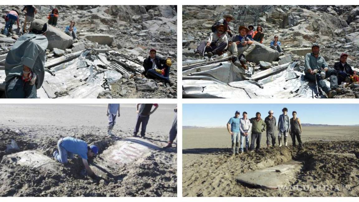 Encuentran un avión perdido en 1964 tras secarse un lago de Argentina