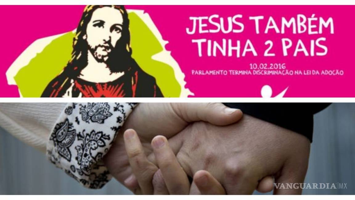 Polémica en Portugal por uso de Jesucristo en campaña sobre la adopción gay