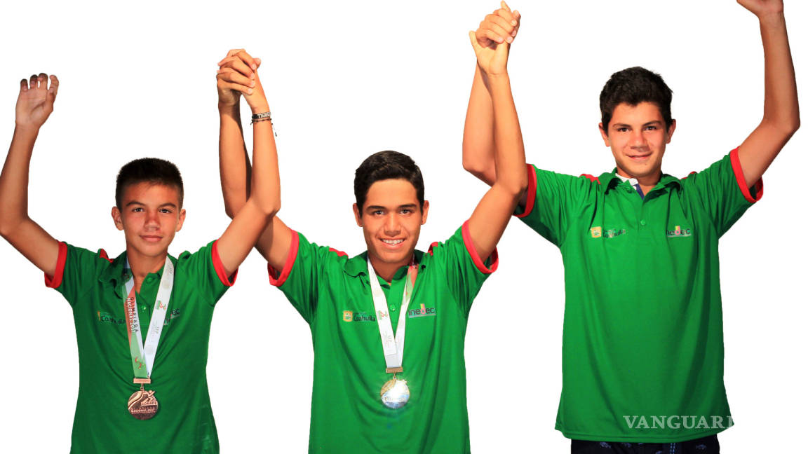 Raquetas de oro y bronce en Olimpiada y Nacional Juvenil para Saltillo