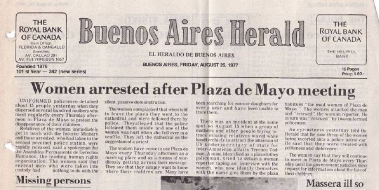 $!Tras casi 141 años de historia, cierra el &quot;Buenos Aires Herald”