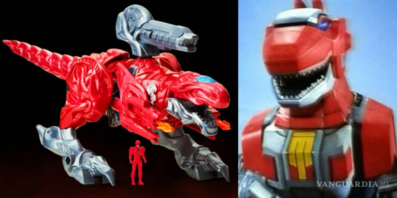 $!Revelan al nuevo T-Rex rojo de ‘Power Rangers’