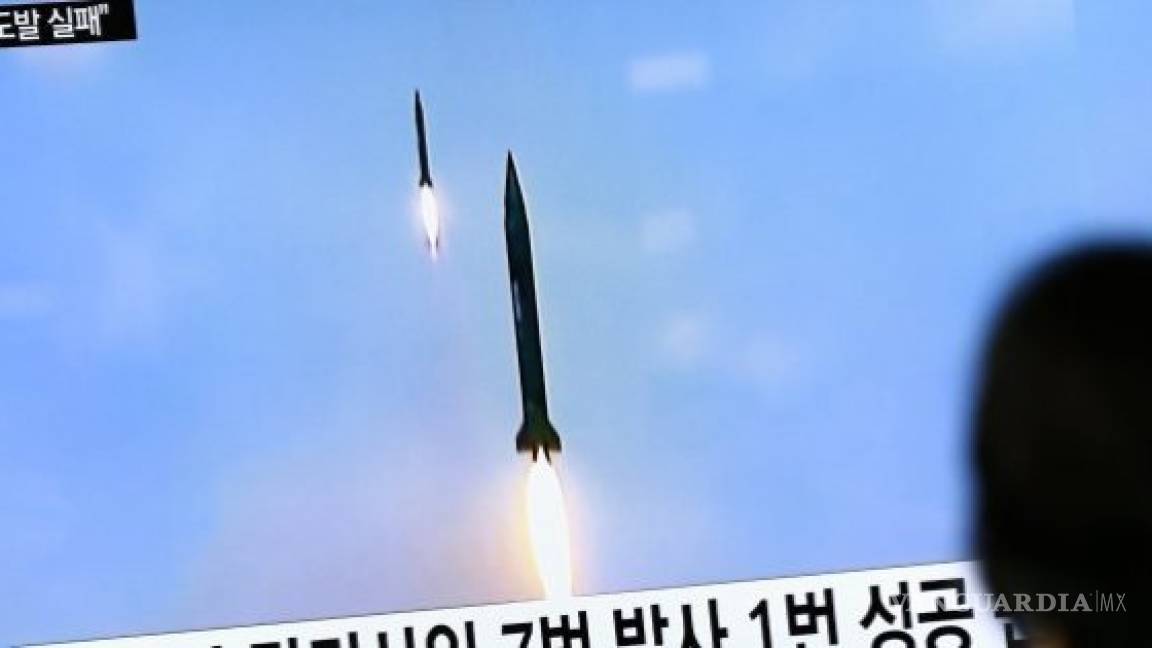 Corea del Norte lanza nuevo misil balístico