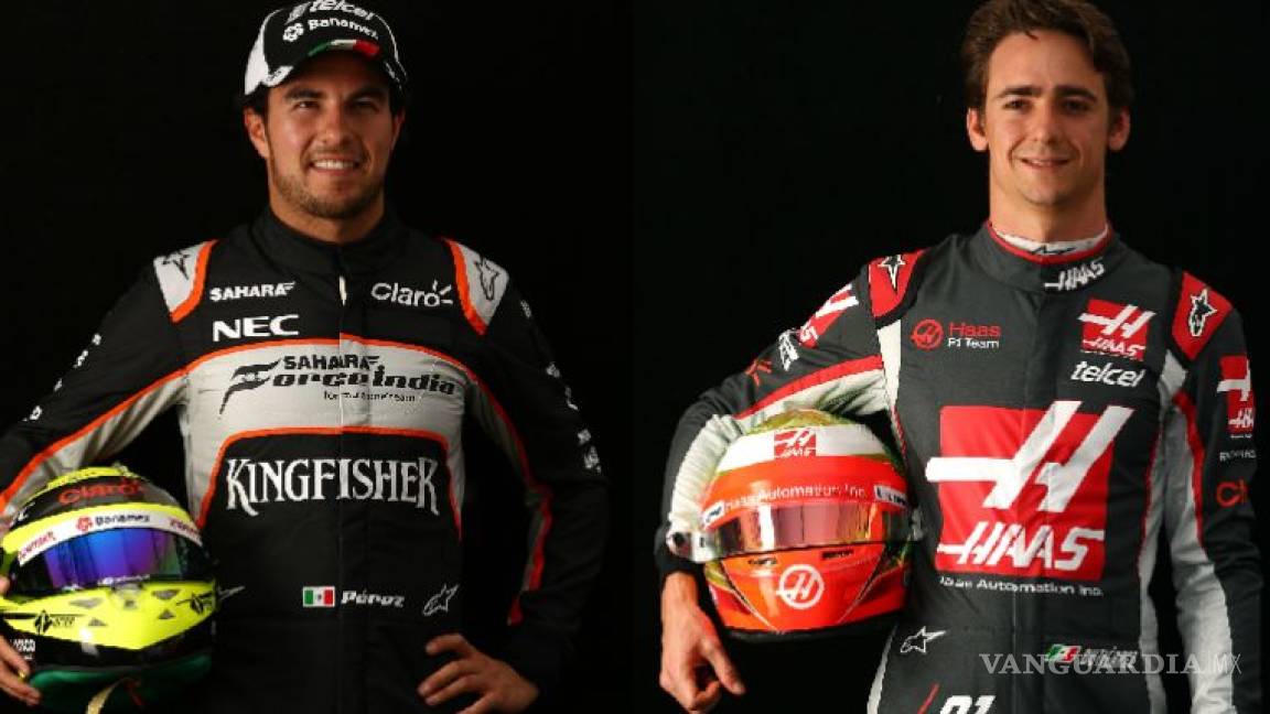 Checo Pérez y Esteban Gutiérrez harán historia en GP de México
