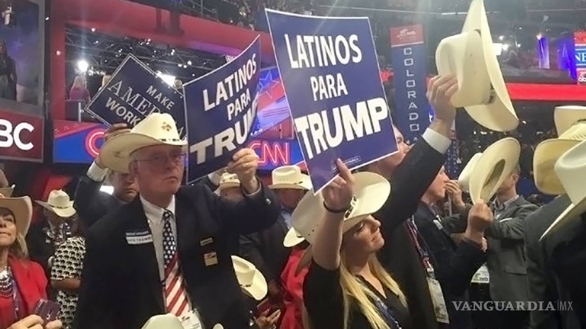 ¿Quiénes son los latinos que votarán por Trump?