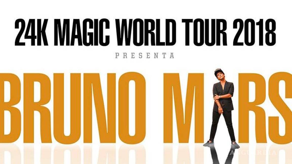 Bruno Mars regresa a México en 2018