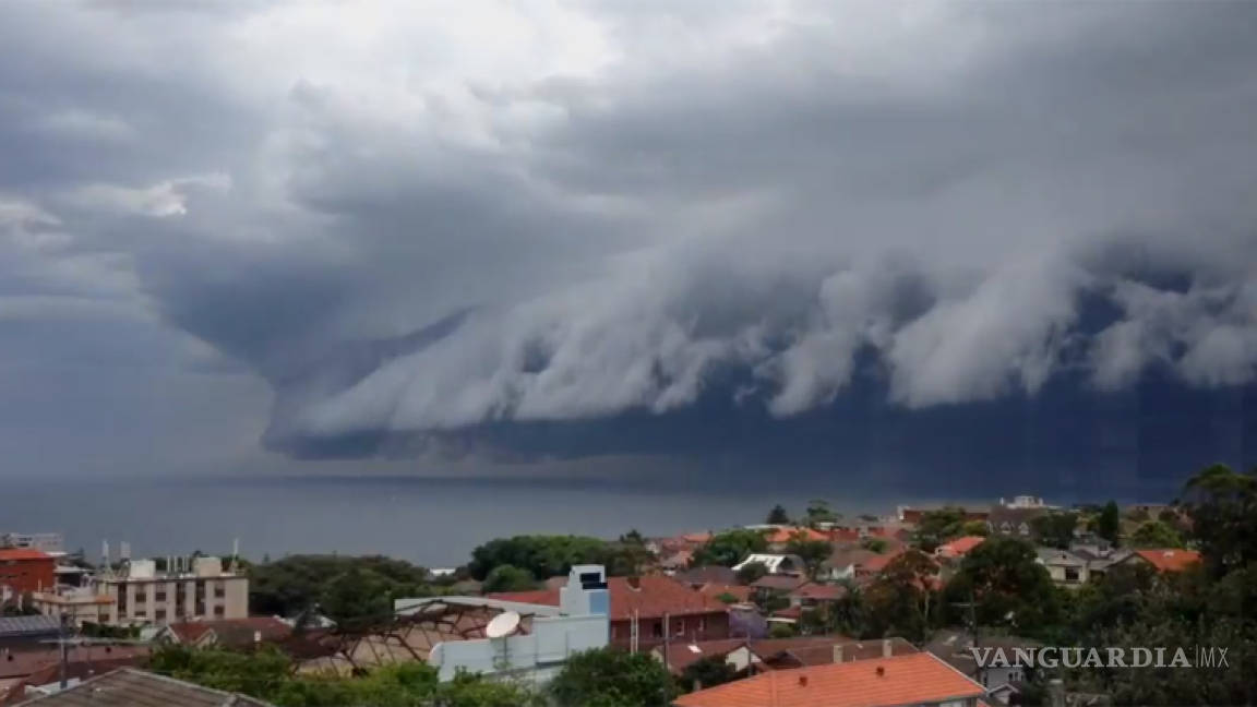 Captan nube “apocalíptica” en Australia