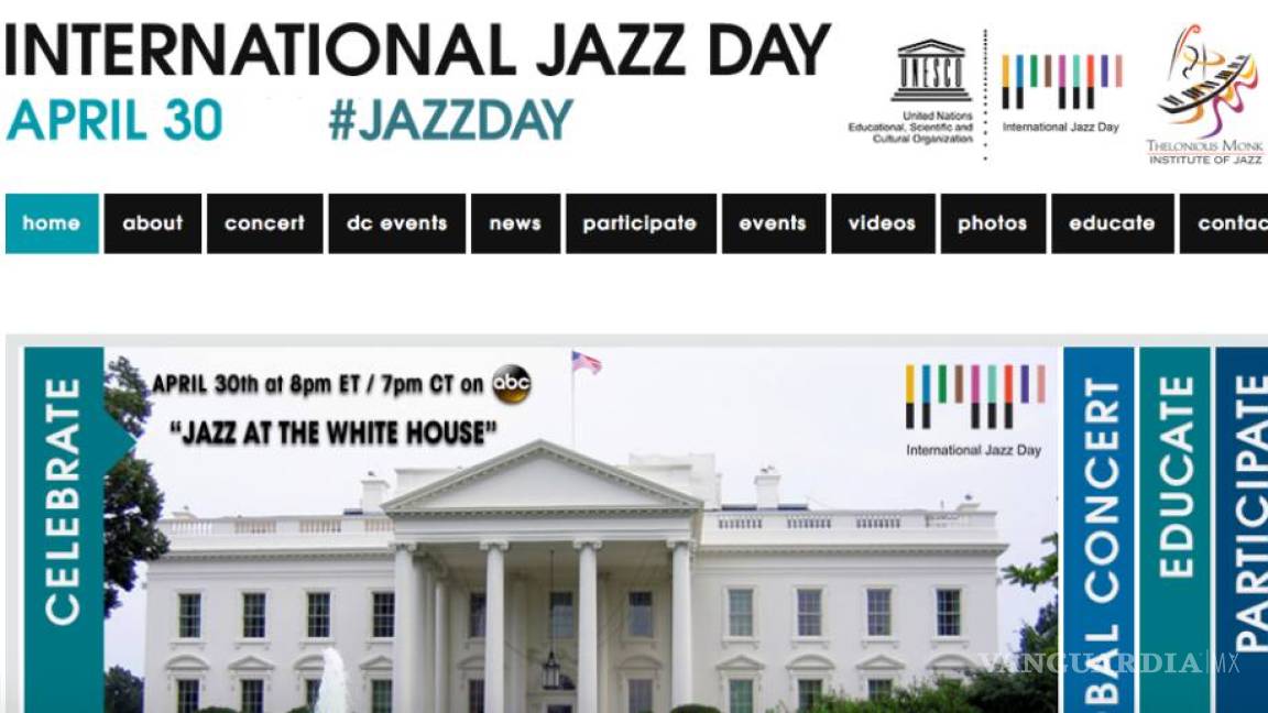 Estrellas mundiales del jazz tocarán el sábado en la Casa Blanca