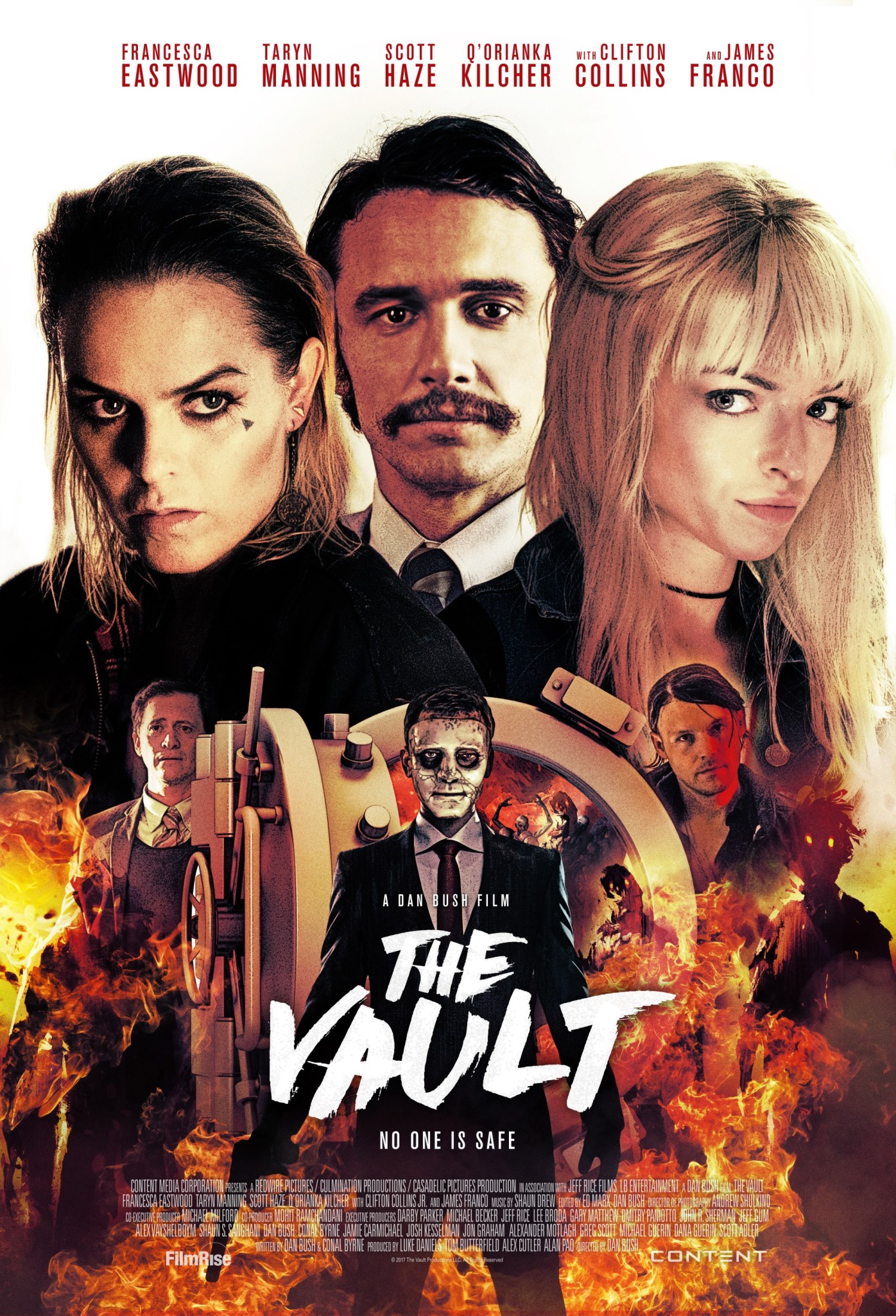 $!James Franco aparece en clip de la película “The Vault”