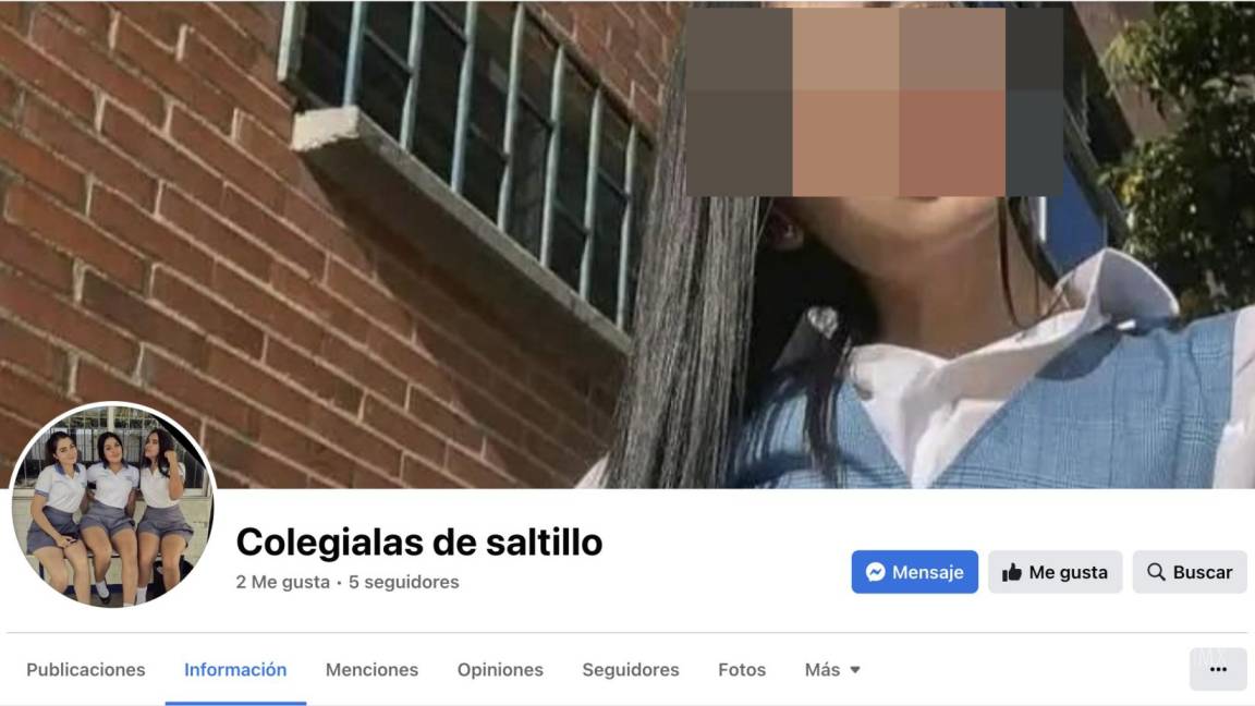 Páginas de Facebook exponen a menores de Saltillo en este regreso a clases