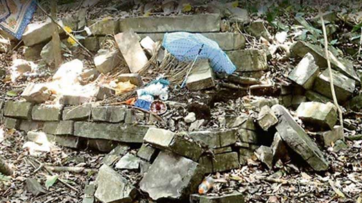 Testigos de Jehová destruyen sitio arqueológico y santuario otomí