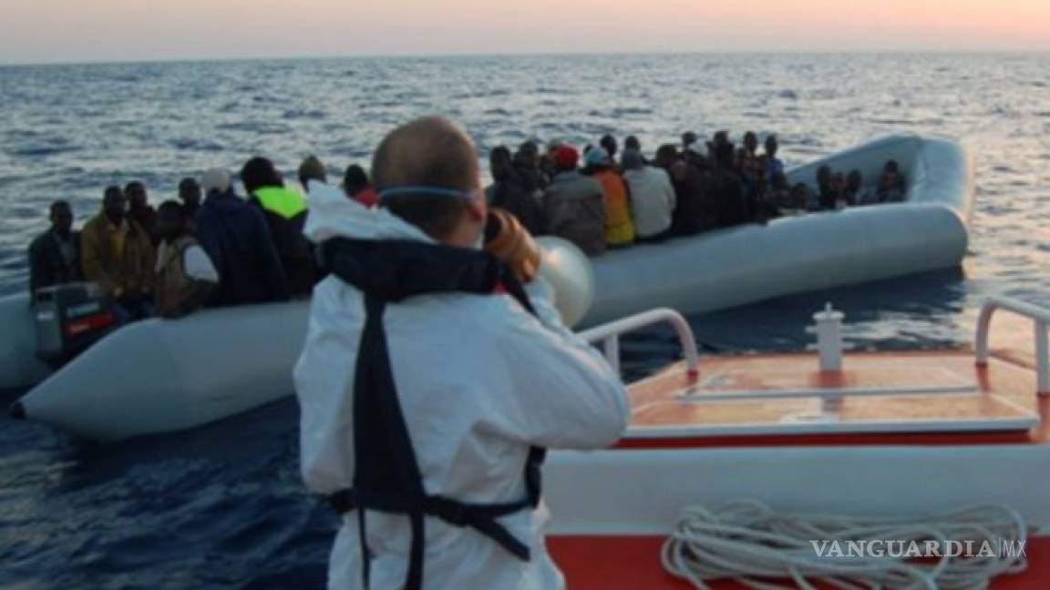 Italia rescata a casi 6 mil inmigrantes en el Mediterráneo; al menos 9 muertos