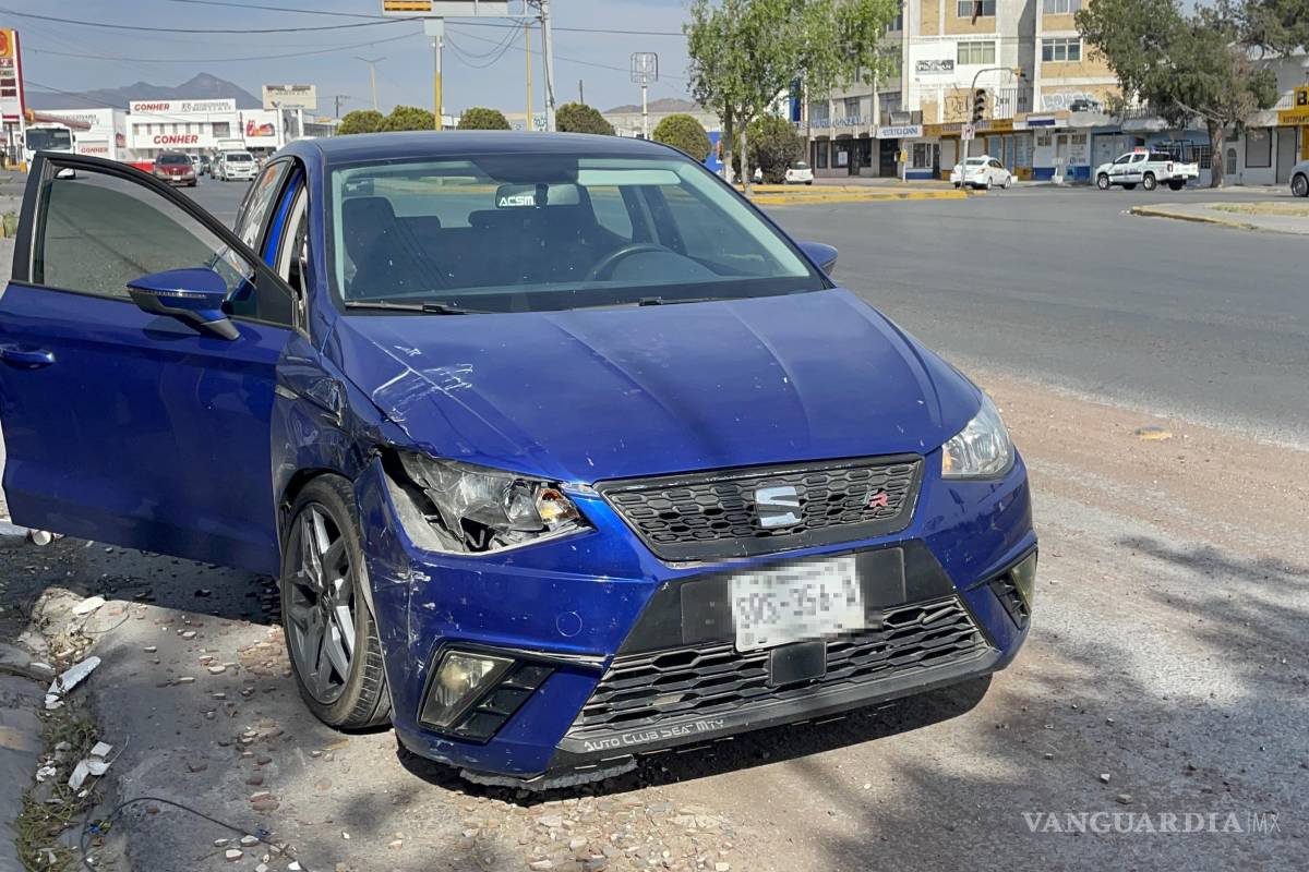 Chocan, aseguran tener luz verde y no aceptan su responsabilidad, en Saltillo Chocan, aseguran tener luz verde y no aceptan su responsabilidad, en Saltillo
