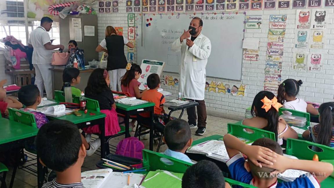 Lleva Dirección de Salud Municipal plática dental a escuelas de San Buenaventura