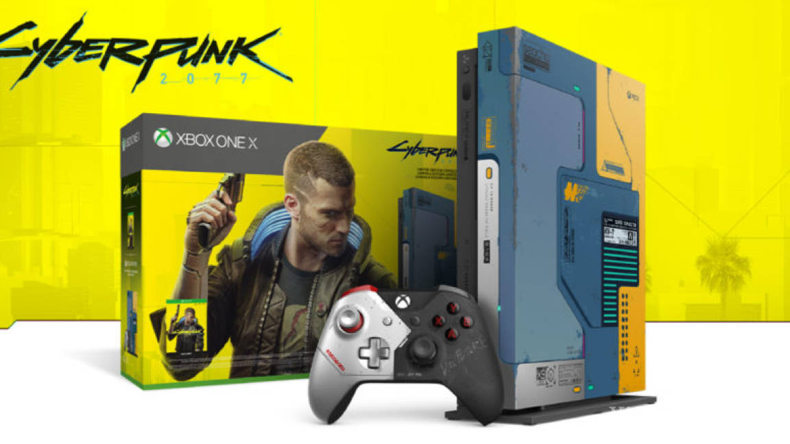 ¡Xbox One X de Cyberpunk 2077 costará 35 mil pesos!