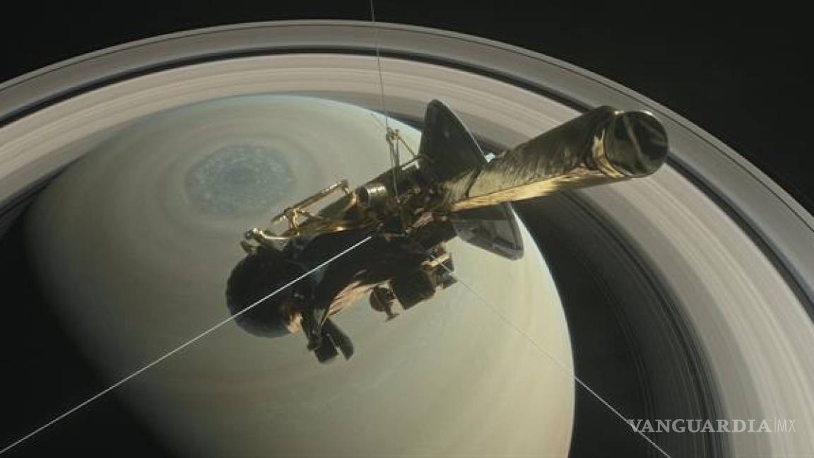 Cassini entra en los anillos de Saturno, última fase de su misión