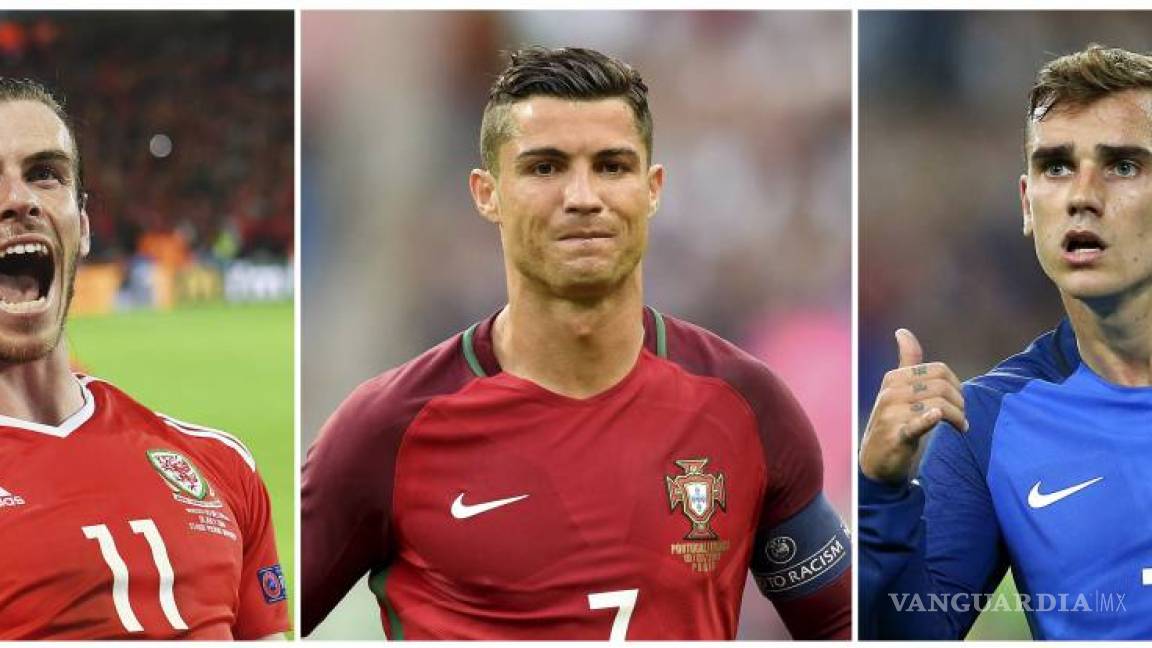 Cristiano, Bale y Griezmann, nominados a mejor futbolista en Europa