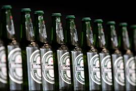 La cervecera holandesa Heineken, la compañía de TV Discovery y el Universal Music Group se sumaron al éxodo de empresas que salen de Rusia debido a la invasión de Ucrania. Cuartoscuro/Moisés Pablo
