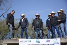 Rehabilitan canal en Ramos Arizpe para reactivar cultivos