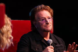 'Bono' de U2 revela admirar a Iñarritu: Necesitamos más personas como él