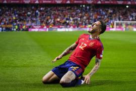 El delantero del Espanyol comandó el triunfo de España, entrando de cambio al minuto 81.