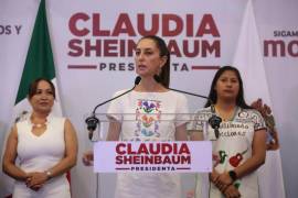 ‘Tiene todo el derecho a participar’: Descarta Claudia pedirle a Máynez declinar por ella