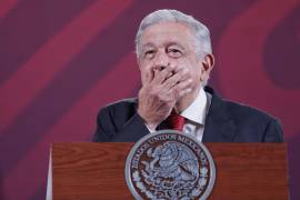 El presidente de México, Andrés Manuel López Obrador, durante su rueda de prensa matutina en el Palacio Nacional de la Ciudad de México (México).