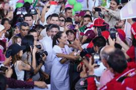 La candidata presidencial encabezó un mitin en el estado de Baja California Sur | Foto: Especial
