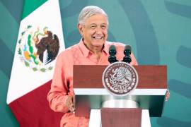 Andrés Manuel López Obrador, presidente de México, encabezó la conferencia de prensa desde Villahermosa, Tabasco.