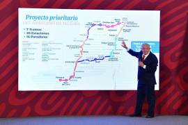 Obrador explicó que de forma paralela al rescate de piezas arqueológicas en la ruta del Tren Maya, se lleva a cabo un programa de rescate y conservación del patrimonio localizado en ciudades de la cultura Maya