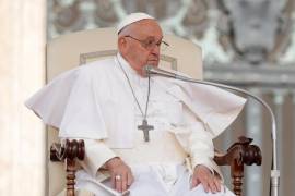 El Papa Francisco encabeza la audiencia general semanal en la Plaza de San Pedro, Ciudad del Vaticano.