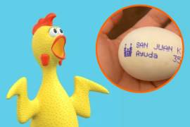 Se hace viral el mensaje de ‘ayuda’ en los huevos San Juan.
