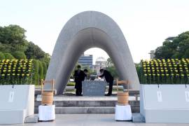 Hiroshima conmemora 76 años de la bomba atómica, pide al COI un minuto de silencio
