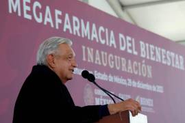 29/12/2023. Andrés Manuel López Obrador, Presidente de México, puso en marcha las operaciones de la Megafarmacia del Bienestar.