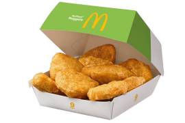 McDonald’s informó que el lanzamiento a nivel nacional de los nuggets vegetales en más de mil 400 restaurantes de Alemania