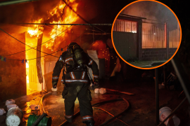 Un video muestra como se incendiaban algunas viviendas del municipio de Altamirano en Chiapas