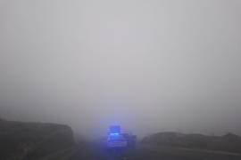 Guardia Nacional reportó neblina en la carretera libre Saltillo - Monterrey Libre, tramo Ojo Caliente.